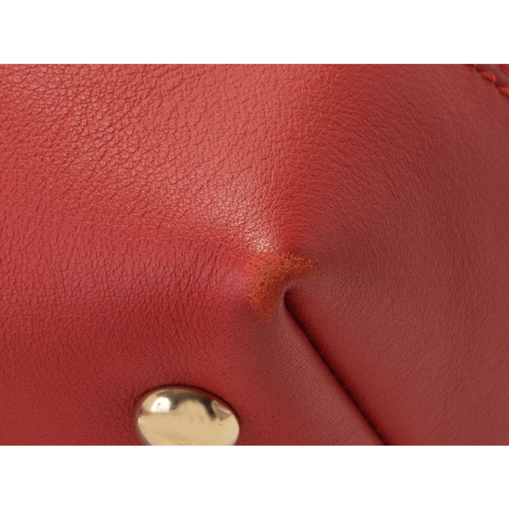 Gucci ssima Calfskin Red Handbag - Picture 7 of 11